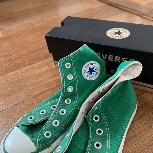 Chuck Taylor All star High Top Green Sneakers - Picture 6 of 6